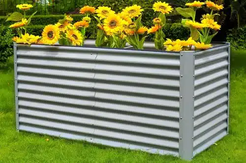 Die beste Hochbeet (Metall) OUTFLEXX Hochbeet aus hochwertiger Zinkalume 2026 Test Bestseller Hochbeet (Metall) OUTFLEXX Hochbeet aus hochwertiger Zinkalume