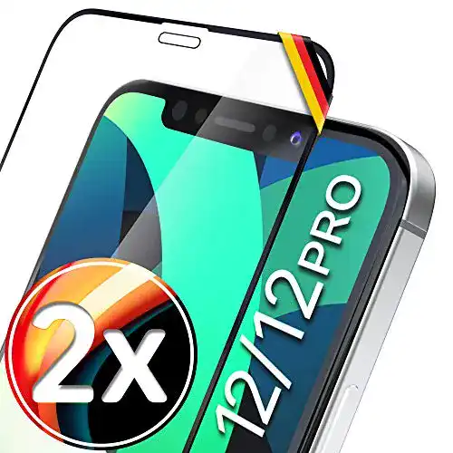 iPhone-12-Panzerglas UTECTION 2X Full Screen Schutzglas 3D