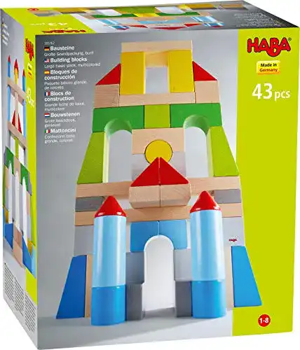 Die beste Haba-Holzbausteine HABA 305162 mit 43 Steinen 2026 Test Bestseller Haba-Holzbausteine HABA 305162 mit 43 Steinen