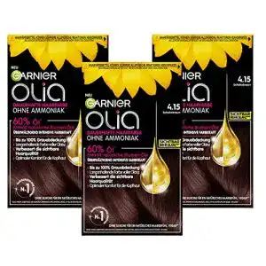 Garnier-Haarfarbe Garnier Haar Coloration, Haarfarbe, 3er Pack