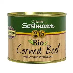 Corned Beef Sostmann Cornedbeef vom Angus Rind Bio, 200g