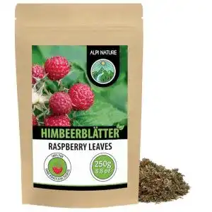 Himbeerblättertee Alpi Nature (250g), Himbeerblätter geschnitten