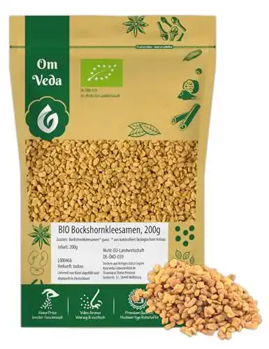 Bockshornklee-Samen OmVeda BIO Bockshornklee Ganz 200g