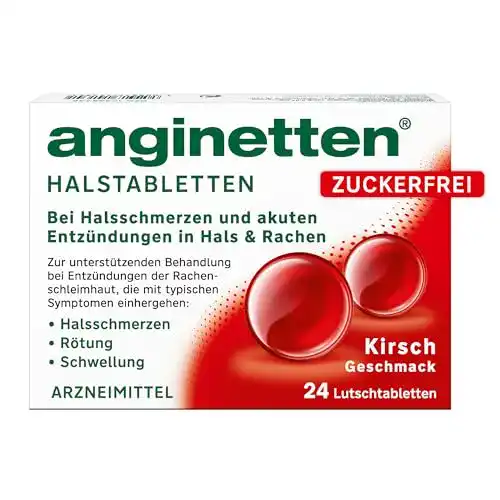 Halsschmerztabletten ANGINETTEN dolo akut Halstabletten 24 St