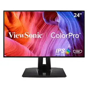 Monitor höhenverstellbar ViewSonic ColorPro VP2458, 24 Zoll