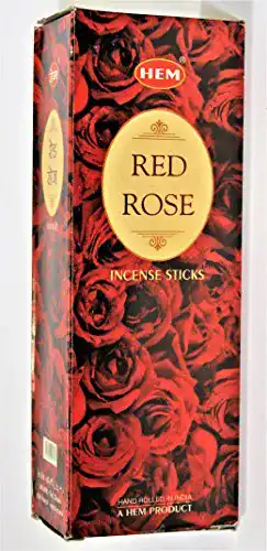 HEM-Räucherstäbchen YesMandala Räucherstäbchen, Rot, 6 Boxen
