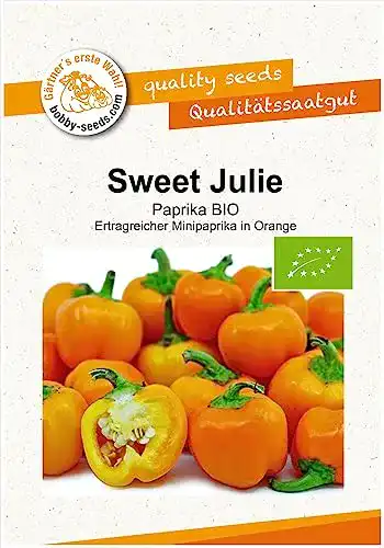 Paprika-Samen Gärtner’s erste Wahl! bobby-seeds.com Sweet Julie