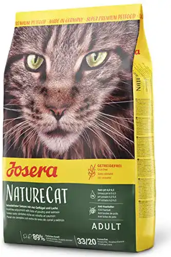 Die beste Katzenfutter ohne Zucker und Getreide Josera NatureCat, 400 g 2026 Test Bestseller Katzenfutter ohne Zucker und Getreide Josera NatureCat, 400 g