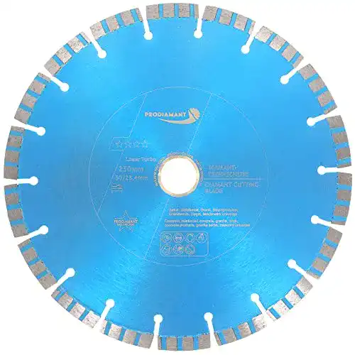 Kreissägeblatt 250×30 PRODIAMANT Diamanttrennscheibe Beton
