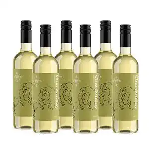 Weißwein (halbtrocken) Compass Road Amazon-Marke – Weißwein