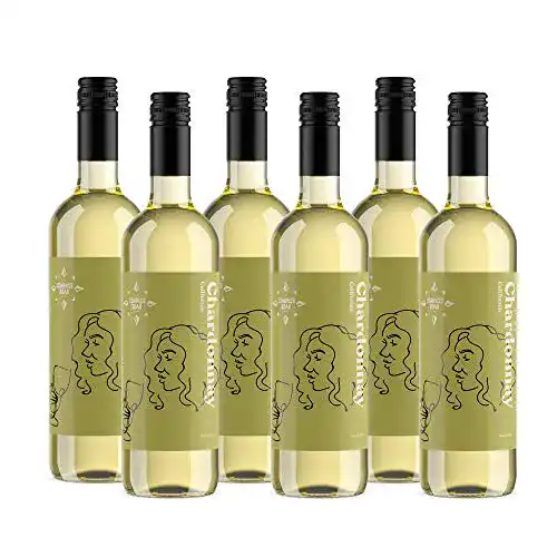 Weißwein (halbtrocken) Compass Road Amazon-Marke – Weißwein