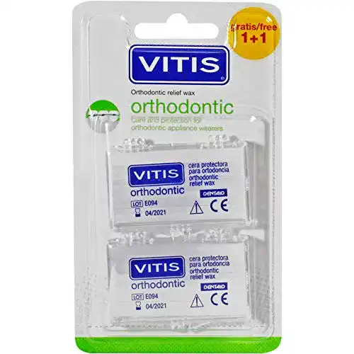 Zahnwachs Dentaid Vitis Kieferorthopädie Wachsstreifen, 2 x 5