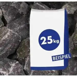 Gabionensteine Hamann Mercatus GmbH 25kg Anthrazit 20-40mm