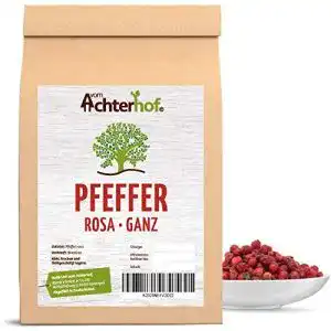 Rosa Pfeffer vom Achterhof Pfeffer rot ganz (250g)