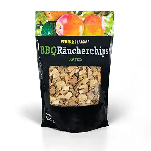 Räucherchips Feuer & Flamme BBQ Apfel, 500g