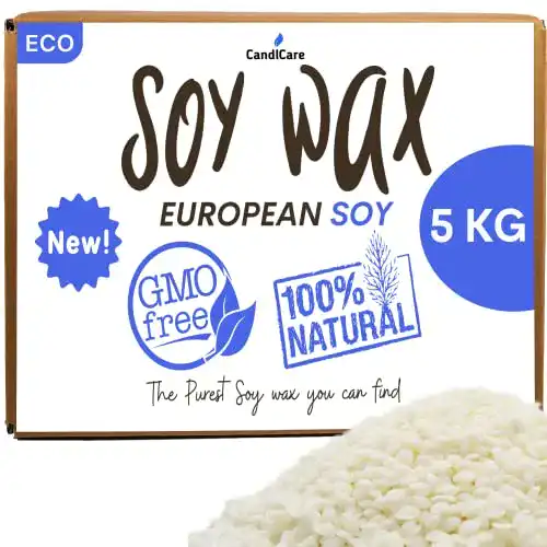 Sojawachs CandlCare Soy Wax 5 KG 100% natürlich, GMO-frei