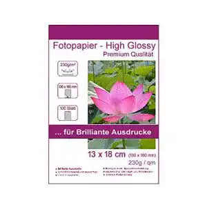 Fotopapier 13×18 Print-Klex GmbH & Co.KG 100 Blatt 230g/m²
