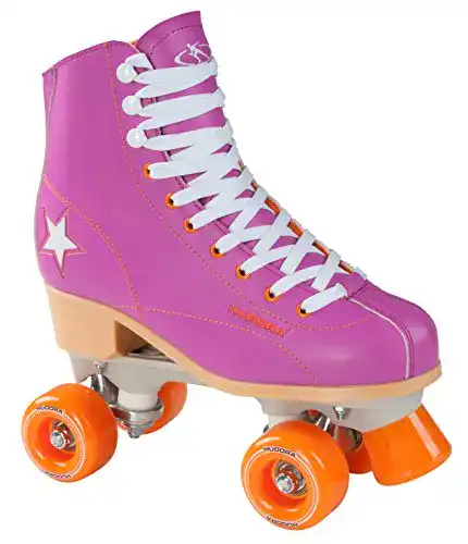 Rollschuhe HUDORA Disco Rollerskates Unisex Rollschuh, 36, 13172