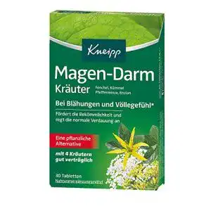 Tabletten gegen Blähungen Kneipp Magen-Darm Kräuter 30 Tabl.