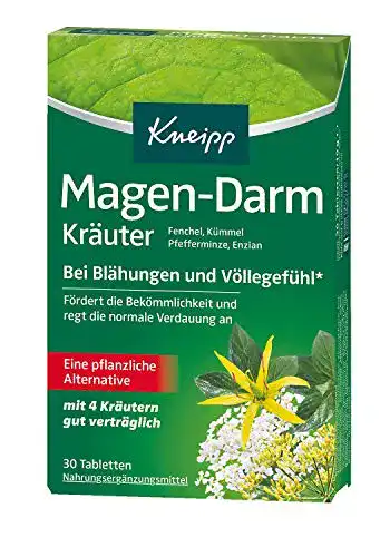 Tabletten gegen Blähungen Kneipp Magen-Darm Kräuter 30 Tabl.