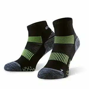 Laufsocken Eono Essentials Sport- für Herren und Damen, Schwarz