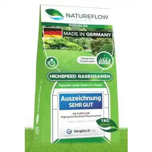 Rasen-Nachsaat NATUREFLOW Premium Rasen Nachsaat 1kg