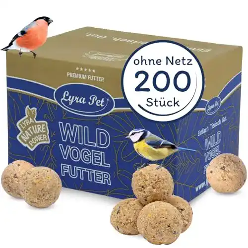 Meisenknödel Lyra Pet ® 200 x 90 g ohne Netz HK Deutschland