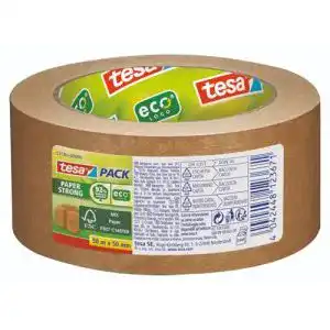 Paketklebeband tesa pack Paper ecoLogo, 50 m x 50 mm