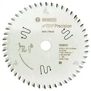 Sägeblatt (165×20) Bosch Professional Kreissägeblatt Top Precision