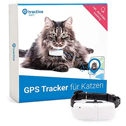 GPS für Katzen Tractive GPS Tracker für Katzen mit Halsband