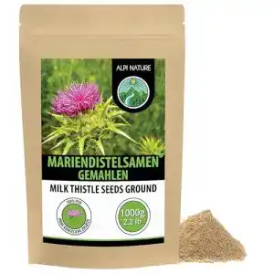 Mariendistelsamen Alpi Nature gemahlen (1kg), 100% natürlich