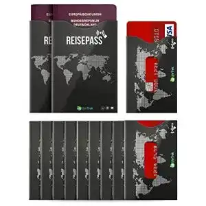 RFID-Schutzhülle lifeTrek RFID Blocker Schutzhüllen TÜV geprüft