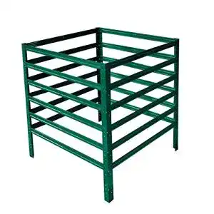 Metall-Komposter shelfplaza ® HOME Komposter 100x110x80 cm