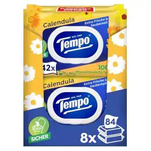 Tempo-Toilettenpapier Tempo Toilettenpapier feucht, 2 x 8 Stück