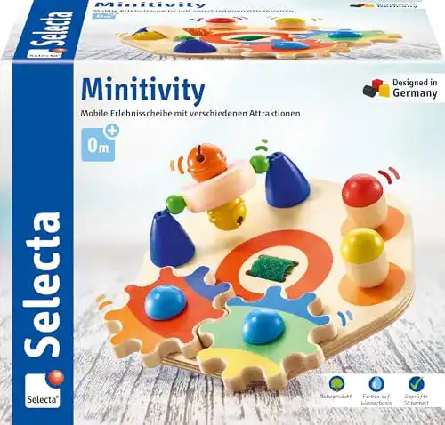Selecta-Holzspielzeug Selecta 62036 Minitivity, 14 cm