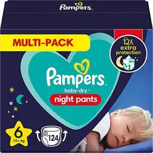 Pampers-Windel Pampers Baby-Dry Night Windeln Größe 6