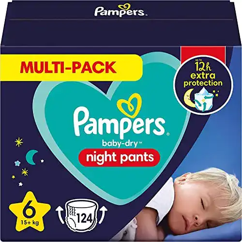 Pampers-Windel Pampers Baby-Dry Night Windeln Größe 6