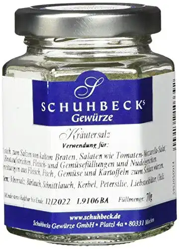 Kräutersalz Schuhbecks Gewürze Schuhbecks, (3 x 70 g)