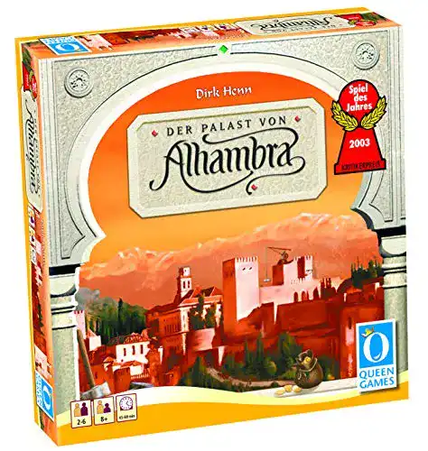 Alhambra-Spiel Queen Games Der Palast von Alhambra. Spiel des Jahres
