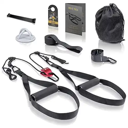 Die beste Sling-Trainer High Pulse® Schlingentrainer Set (7-TLG.) – Umfassend 2026 Test Bestseller Sling-Trainer High Pulse® Schlingentrainer Set (7-TLG.) – Umfassend