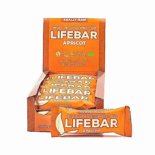 Energieriegel lifefood lifebar Aprikose, 15er Pack (15 x 47 g)