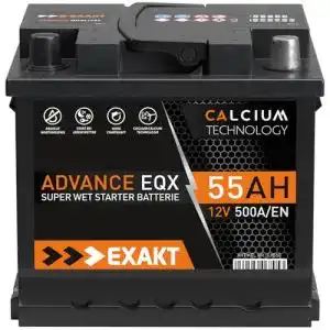 Autobatterie 55Ah EXAKT 12V