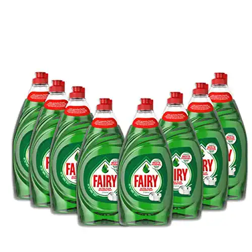 Die beste Fairy-Spülmittel Fairy Spülmittel (6.4 L) Original, 8 x 800 ml 2026 Test Bestseller Fairy-Spülmittel Fairy Spülmittel (6.4 L) Original, 8 x 800 ml