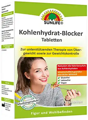 Kohlenhydratblocker Sunlife Kohlenhydrat-Blocker: 32 Tabletten