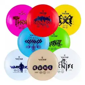 Disc-Golf Viking Discs Ground Disc Golf Set 8 Frisbee-Scheiben
