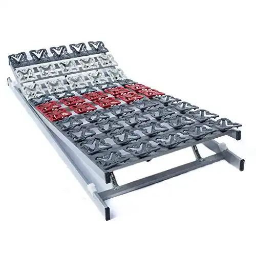 Tellerlattenrost 100×200 Wolke24 Salosan Mehrzonen Tellerfeder