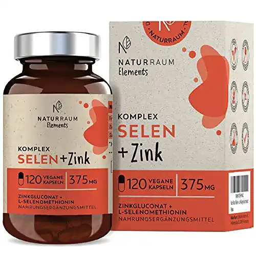Die beste Zink-Selen-Kapseln NaturRaum Selen + Zink Komplex Kapseln 2026 Test Bestseller Zink-Selen-Kapseln NaturRaum Selen + Zink Komplex Kapseln