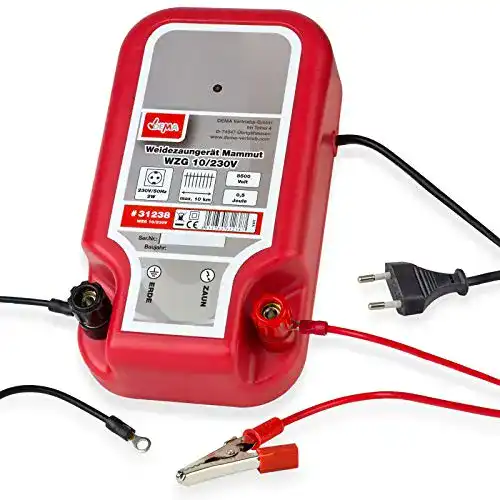 Weidezaungerät DEMA Elektrozaungerät Weidegerät Elektro Weide Zaun Mammut WZG 10 / 230V