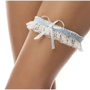 Strumpfband BrautChic ® Elegantes SCHMALES Hochzeit