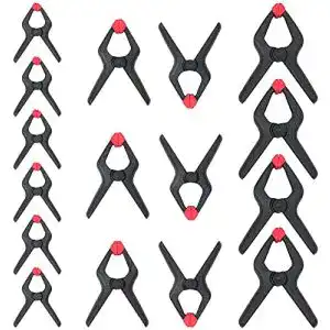 Klemmzwinge WORKPRO Nylon Federklemmen Set 16-teilig